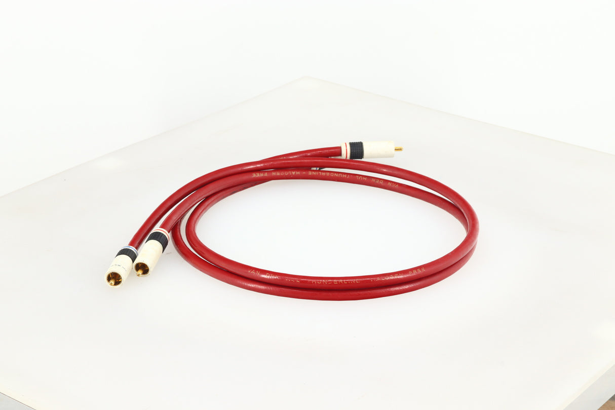 Van den Hul Thunderline Interconnect Cable RCA-RCA 0.8m Pair
