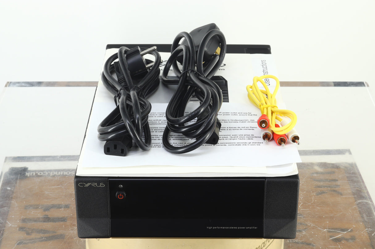 Cyrus 6 Power Amplifier - Brushed Black