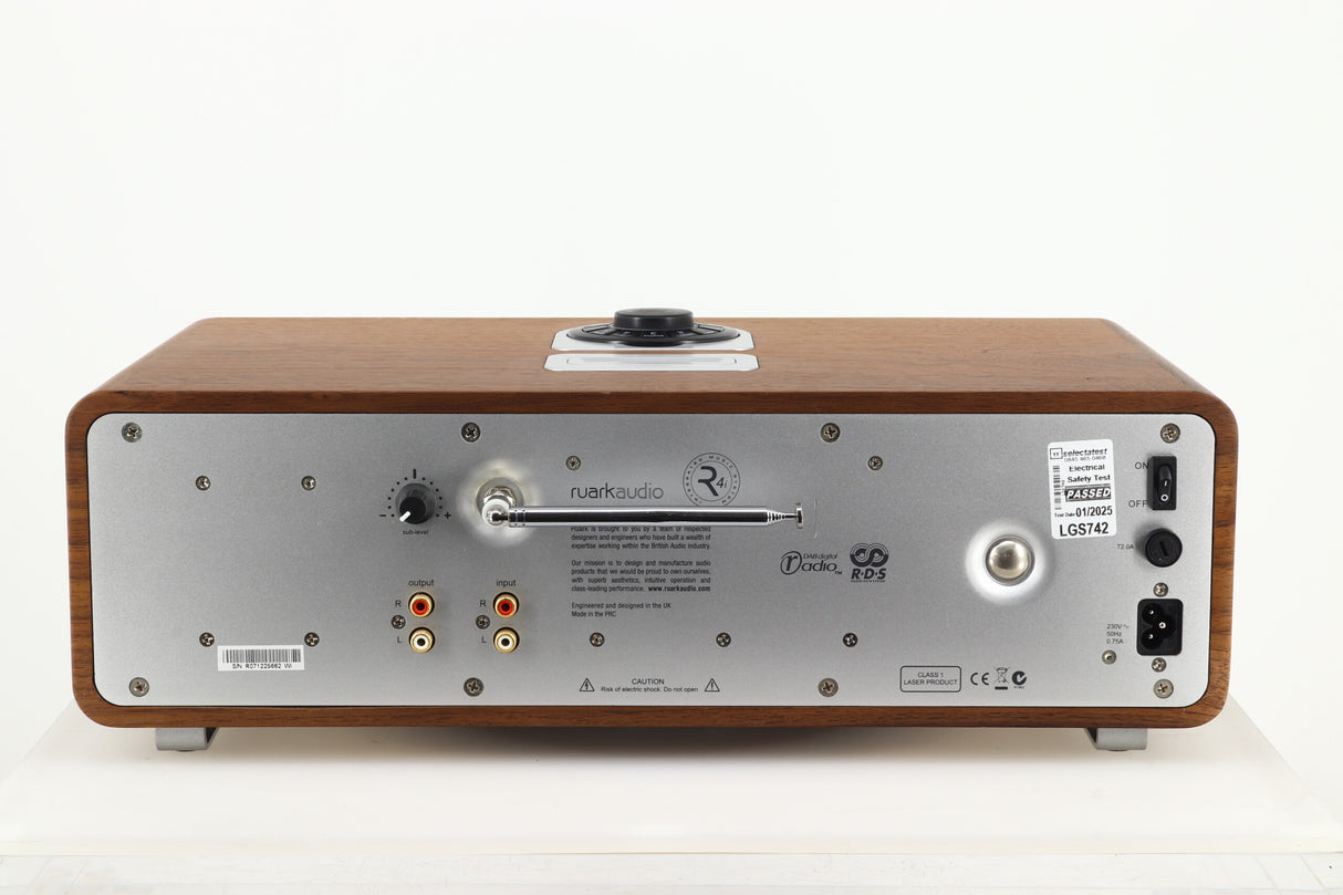 Ruark R4i Integrated Music System - Rich Walnut