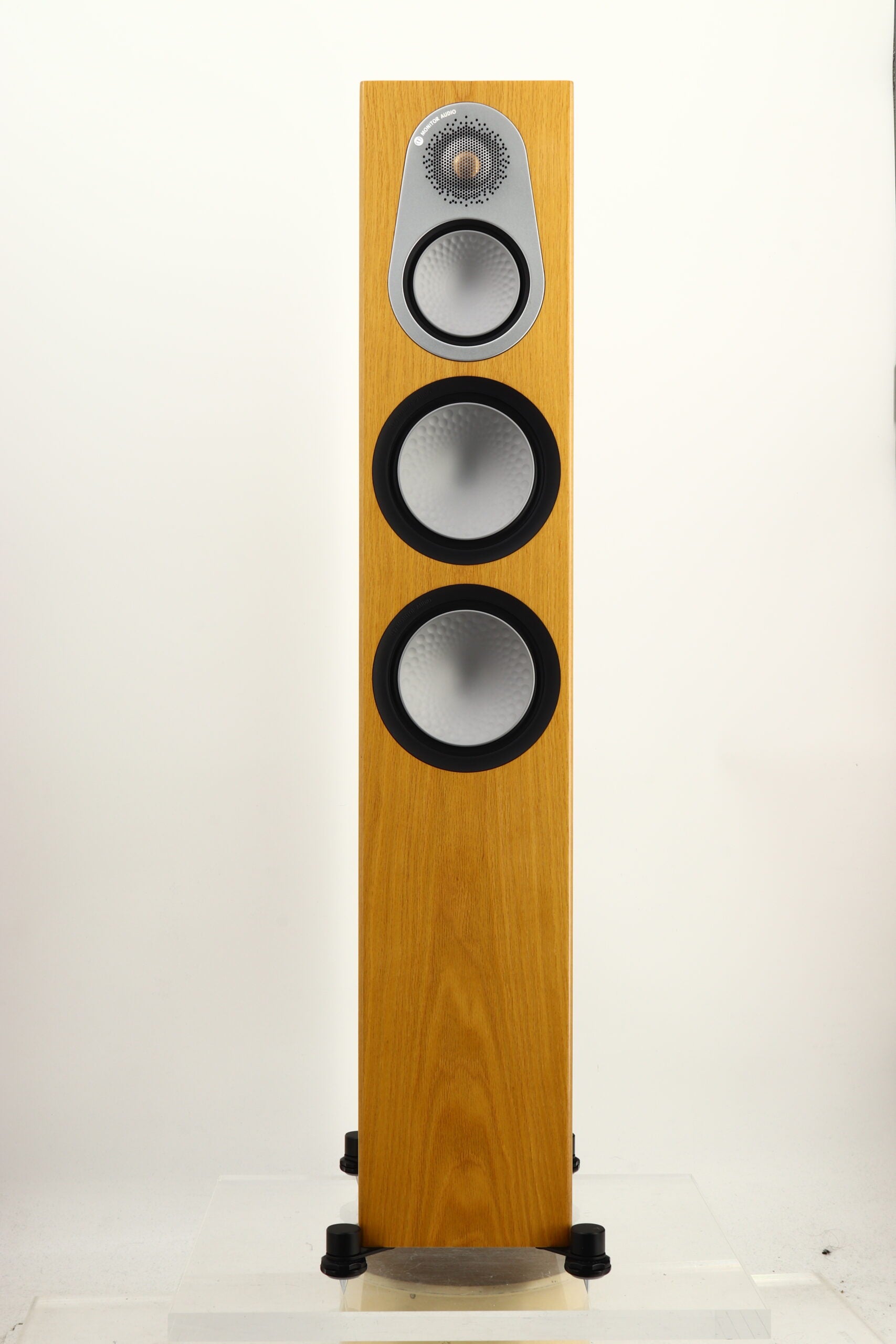 Monitor Audio Silver 300 6G Floorstanding Speakers - Natural Oak