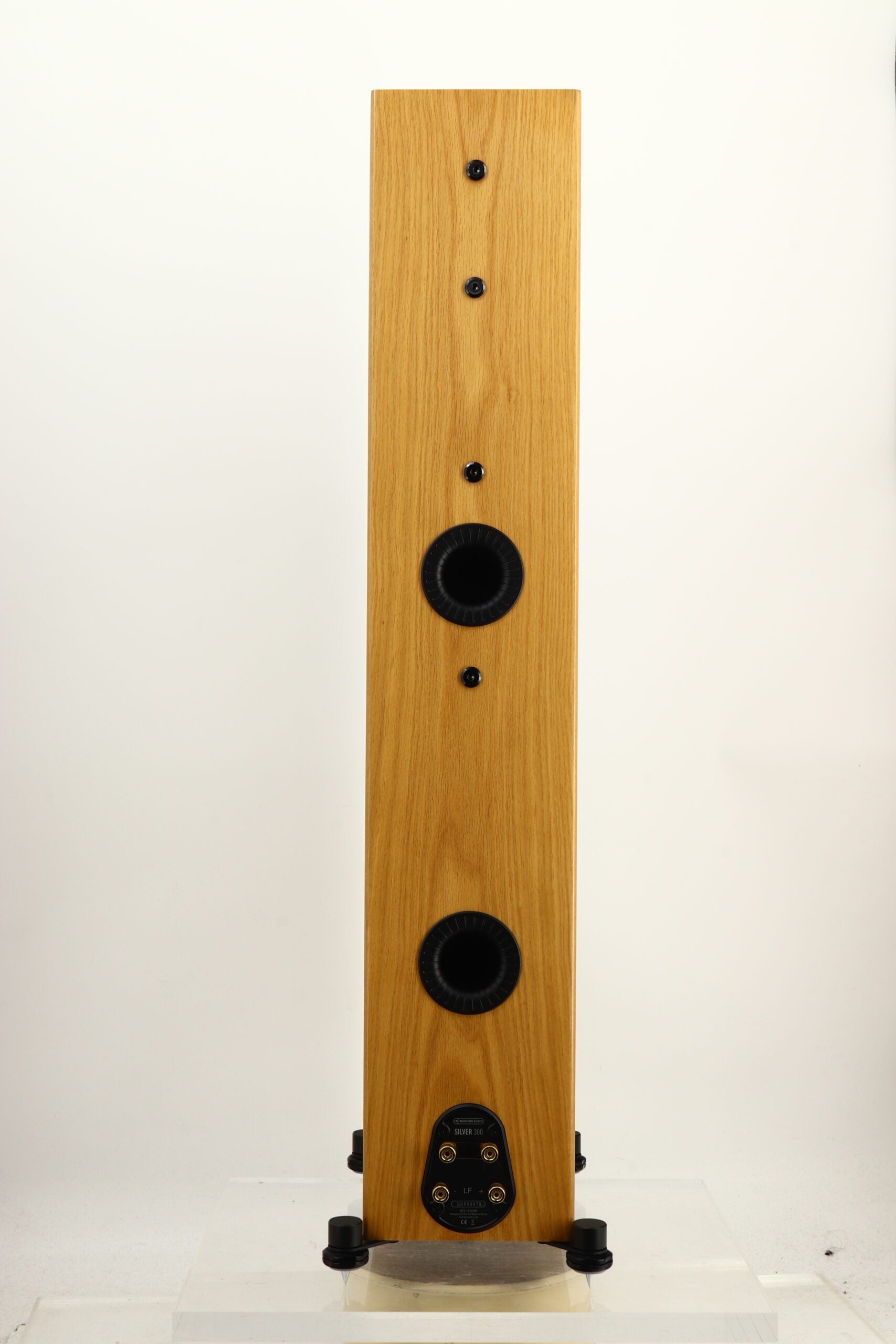 Monitor Audio Silver 300 6G Floorstanding Speakers - Natural Oak