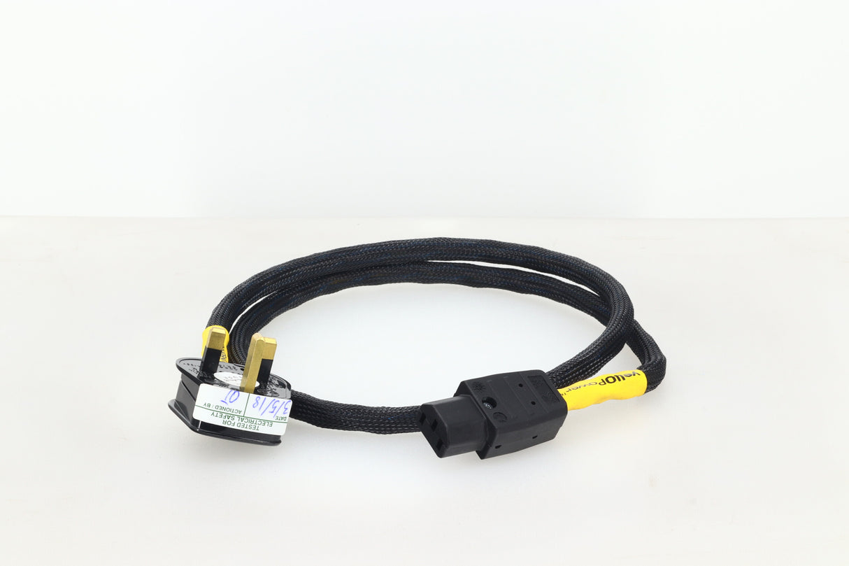 Russ Andrews Yello Power 30 Anniversary Edition Power Cable 1.0m