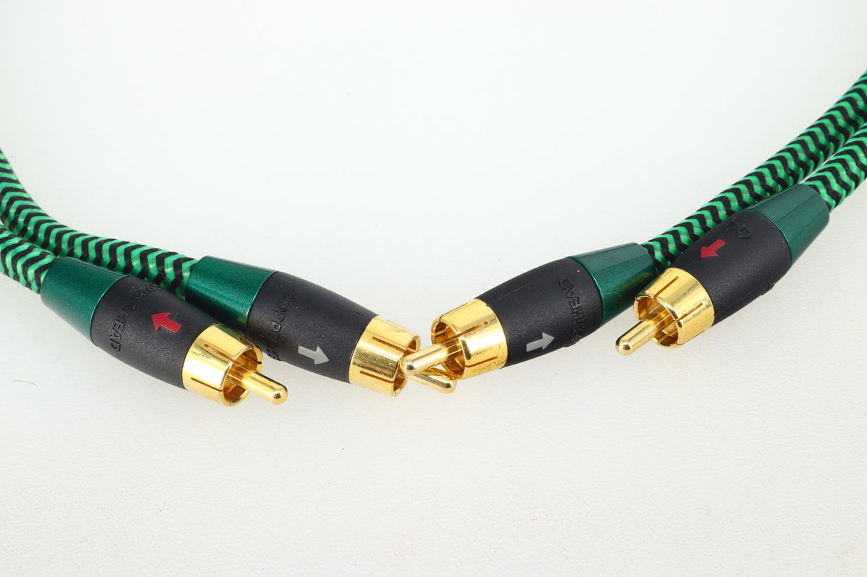 Audioquest Copperhead 0.5m RCA-RCA Interconnects