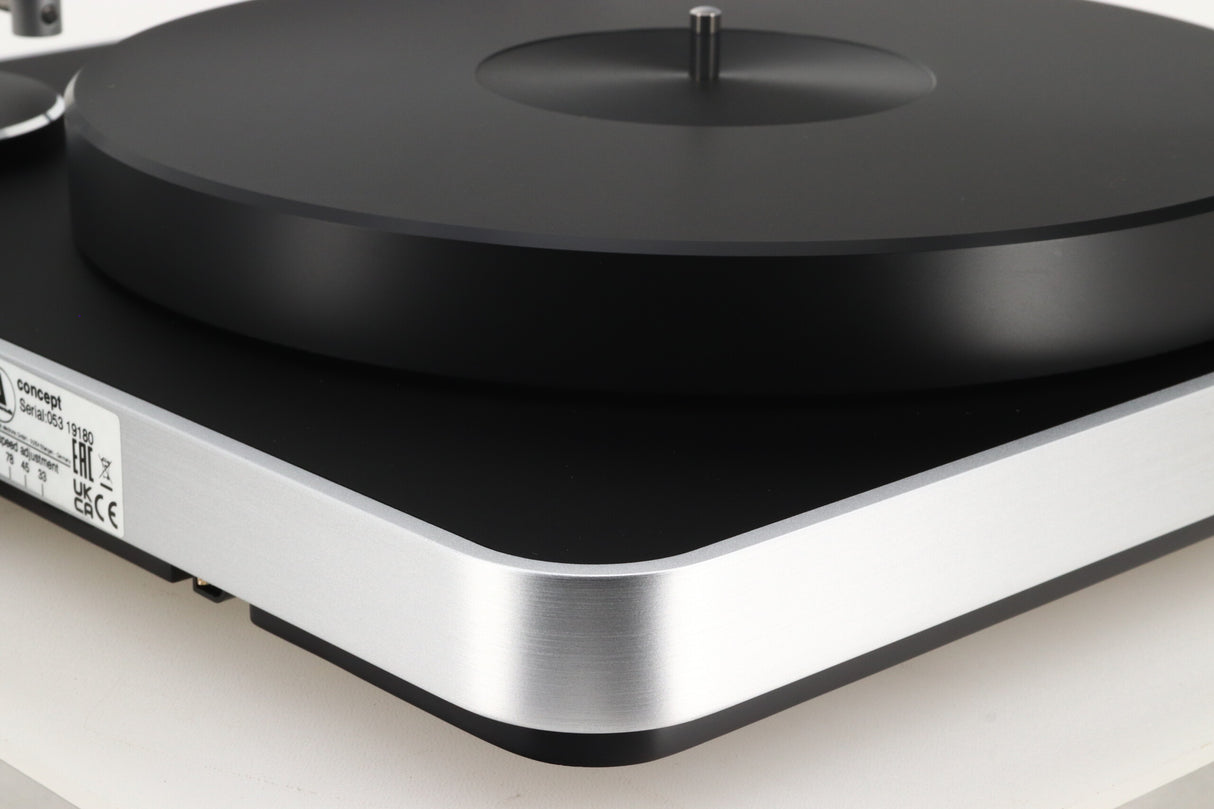 Clearaudio Concept MC Turntable - Silver / Black