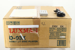 Luxman D-03X CD Player