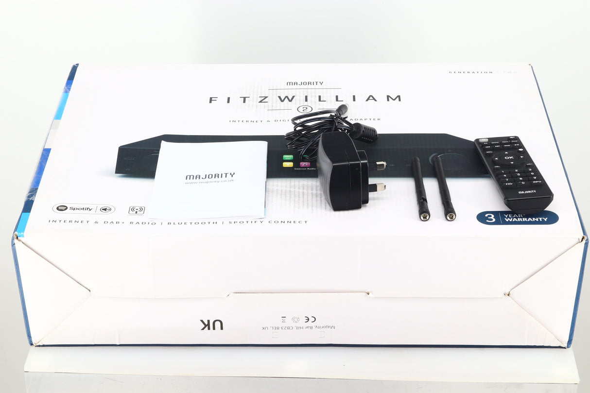 Majority Fitzwilliam 2 Streamer/Tuner - Black