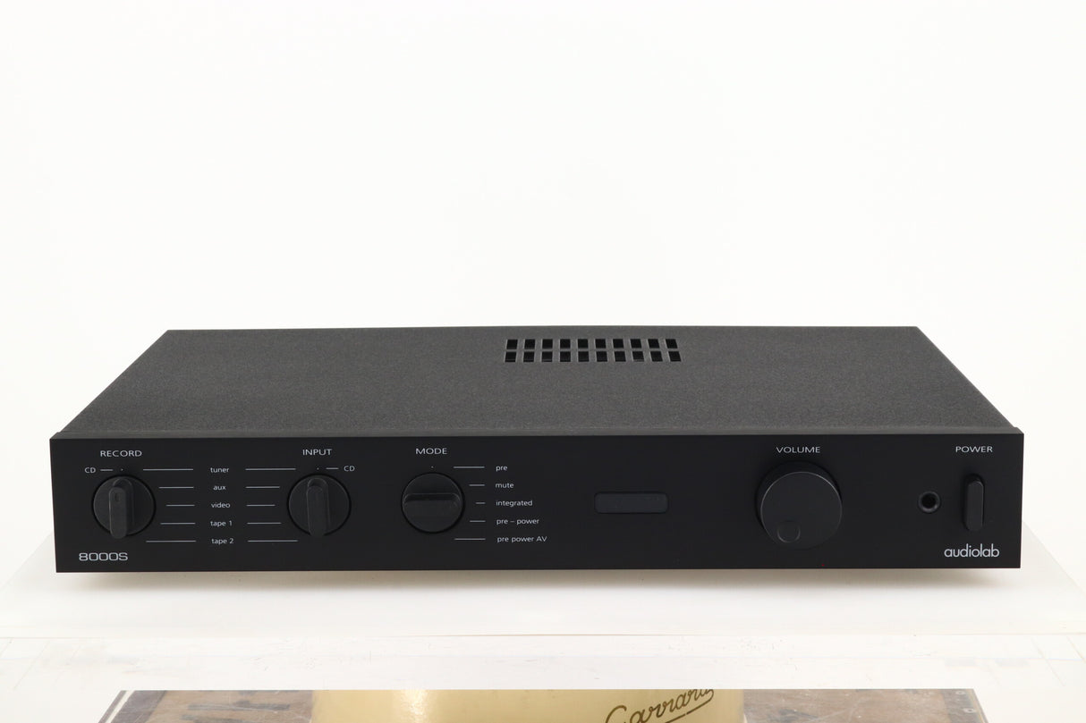 Audiolab 8000S Integrated Amplifier - Black