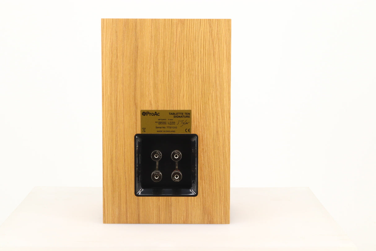 Proac Tablette 10 Signature Standmount Speakers - Natural Oak