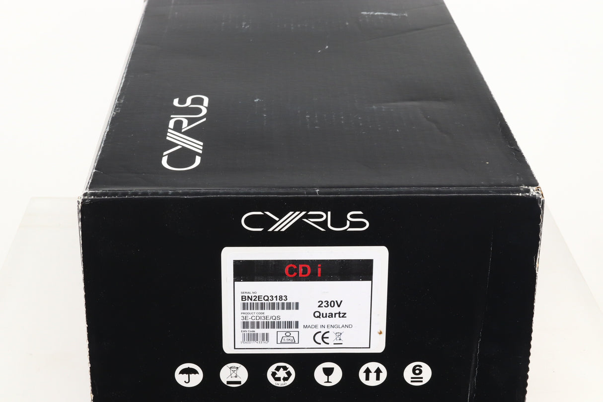 Cyrus CDi CD Player - Quartz Silver
