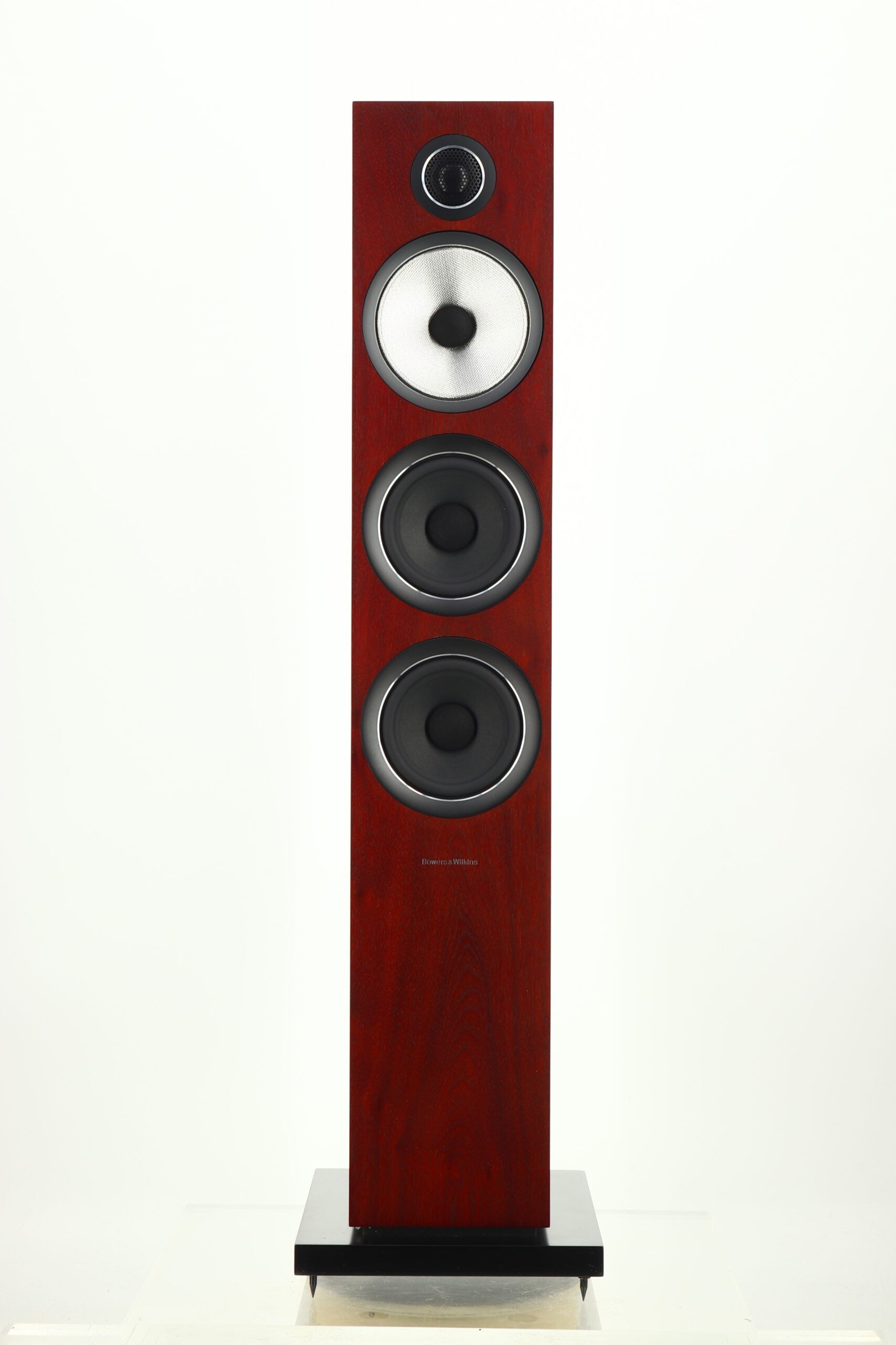 B&W 704 S2 Floorstanding Speakers - Rosenut – 2ndhandhifi.co.uk