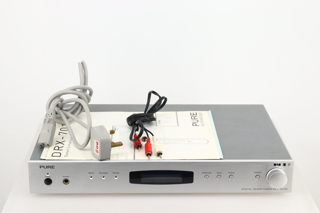 Pure DRX 701ES DAB Tuner - Silver