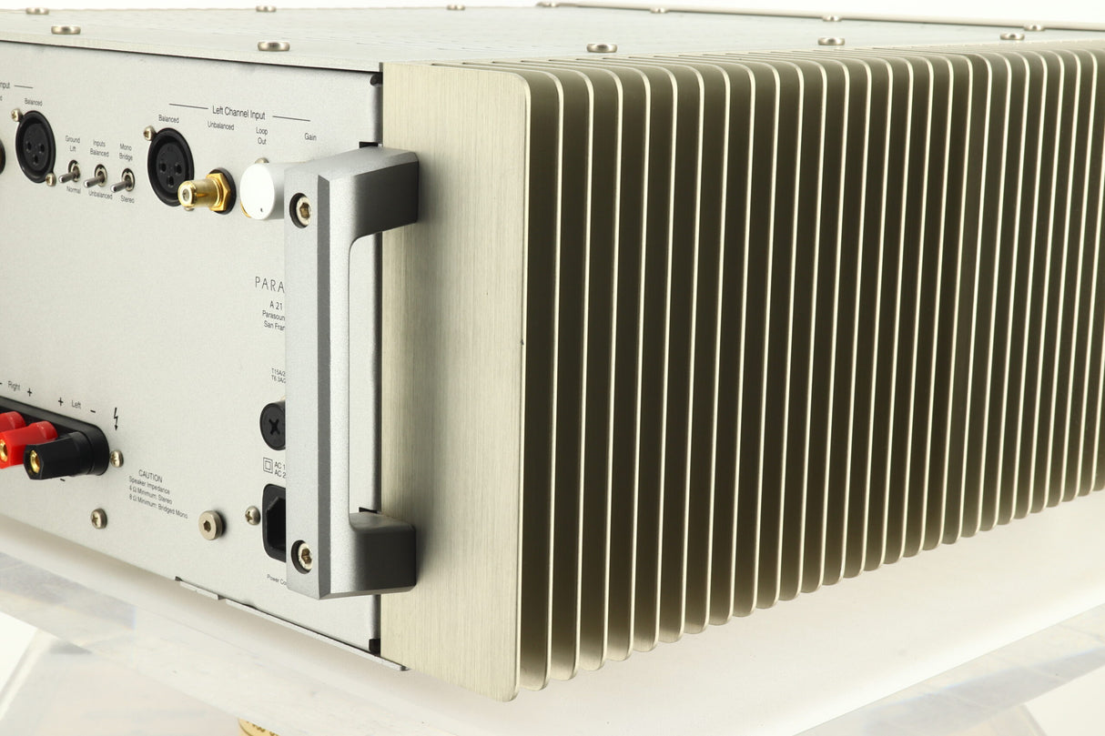 Parasound A21 Power Amplifier - Silver