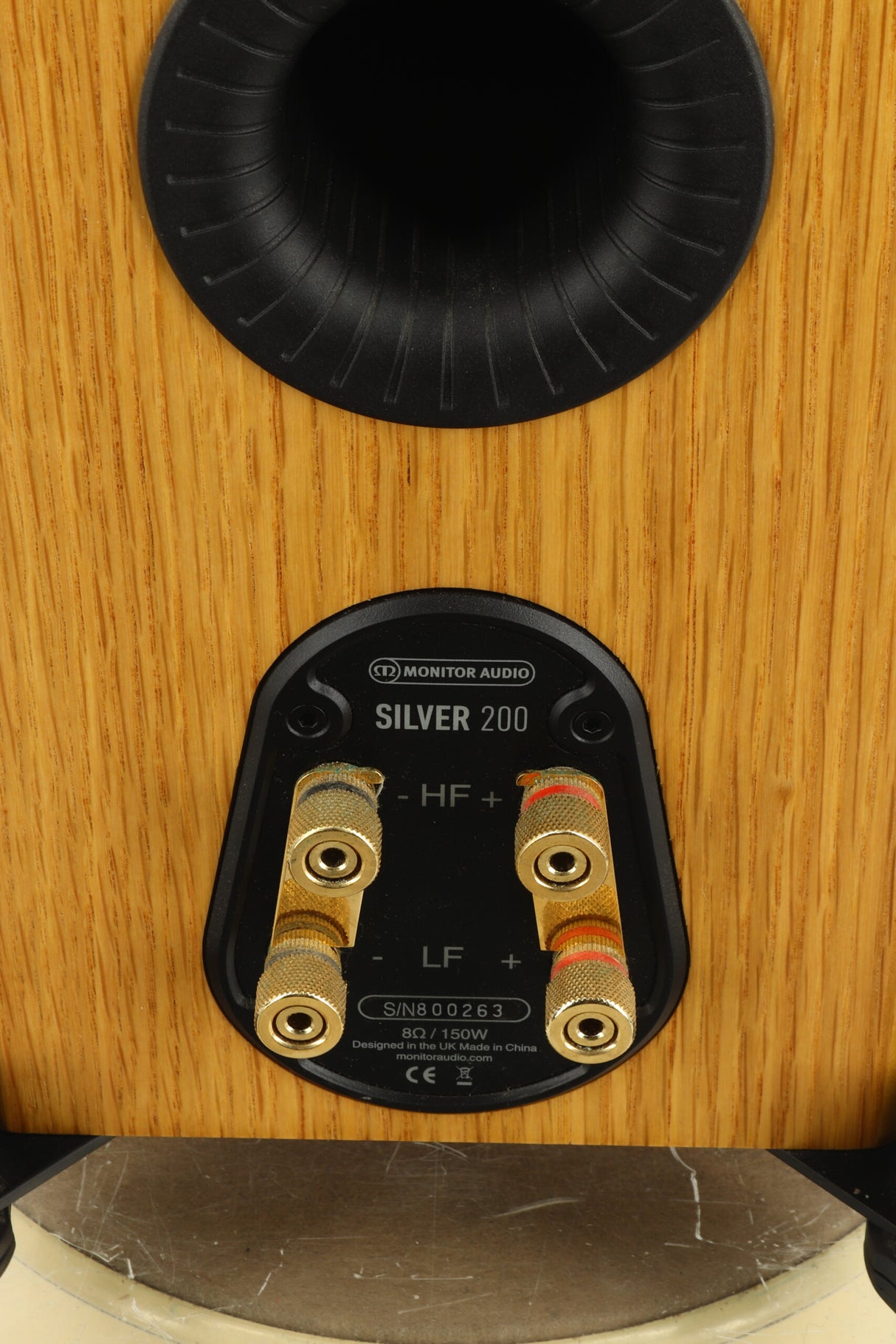 Monitor Audio Silver 200 6G Floorstanding Speakers - Oak