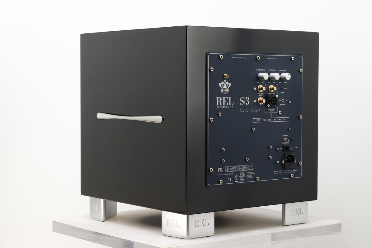 REL S3 SHO Subwoofer - Piano Black