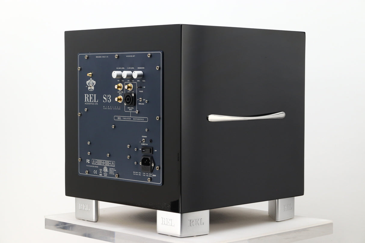 REL S3 SHO Subwoofer - Piano Black