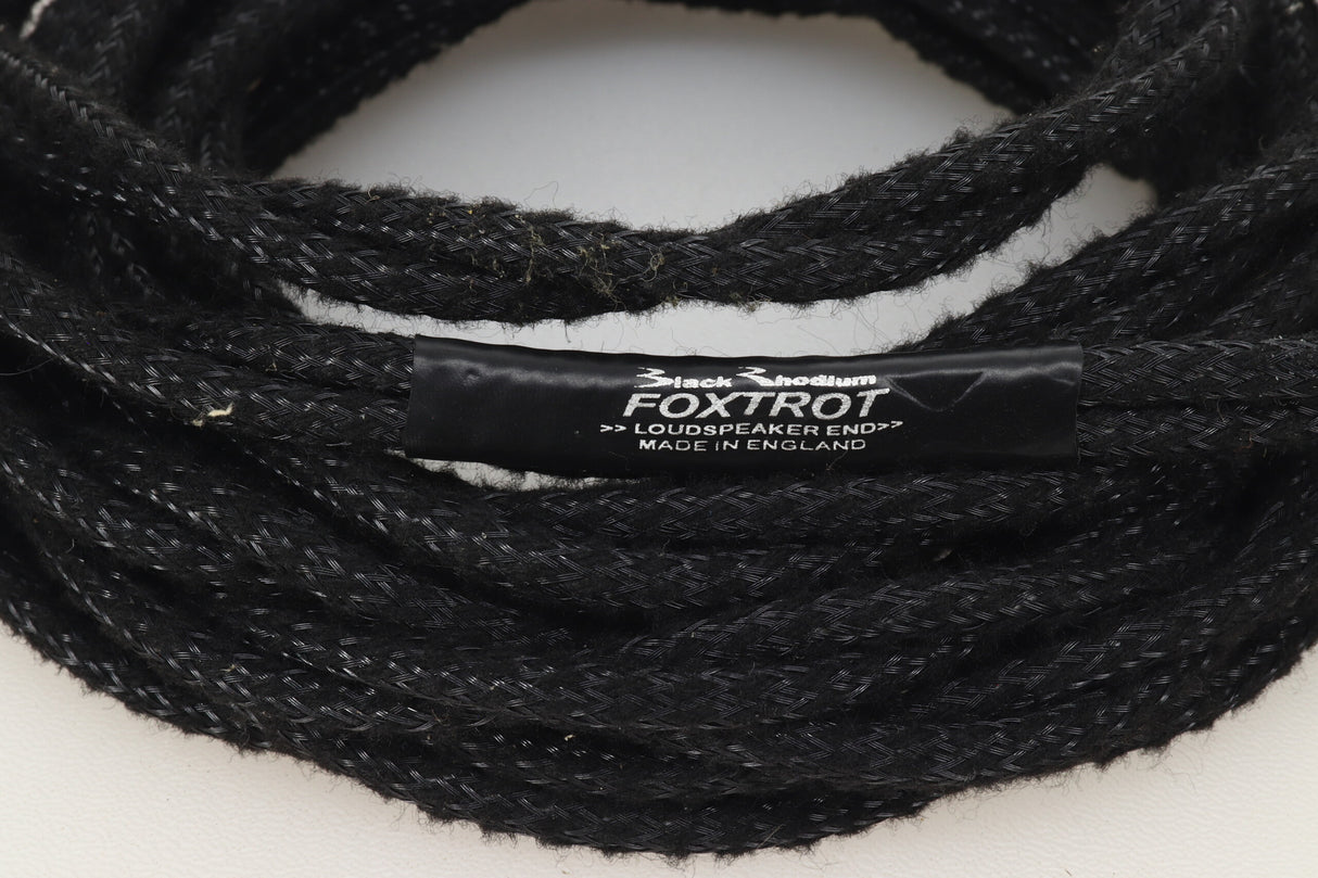 Black Rhodium Foxtrot Speaker Cables 5.0m