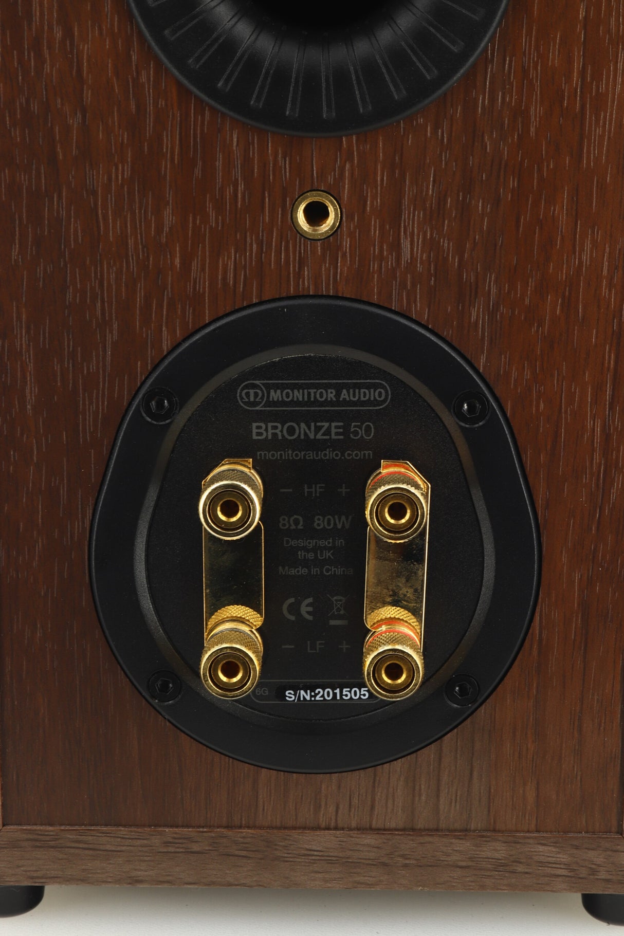 Monitor Audio Bronze 50 Standmount Speakers - Walnut