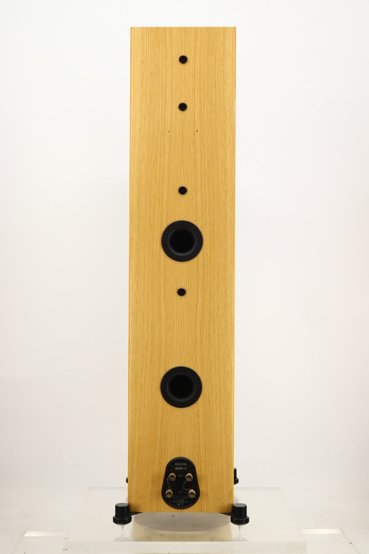 Monitor Audio Silver 500 6G Floorstanding Speakers - Light Oak