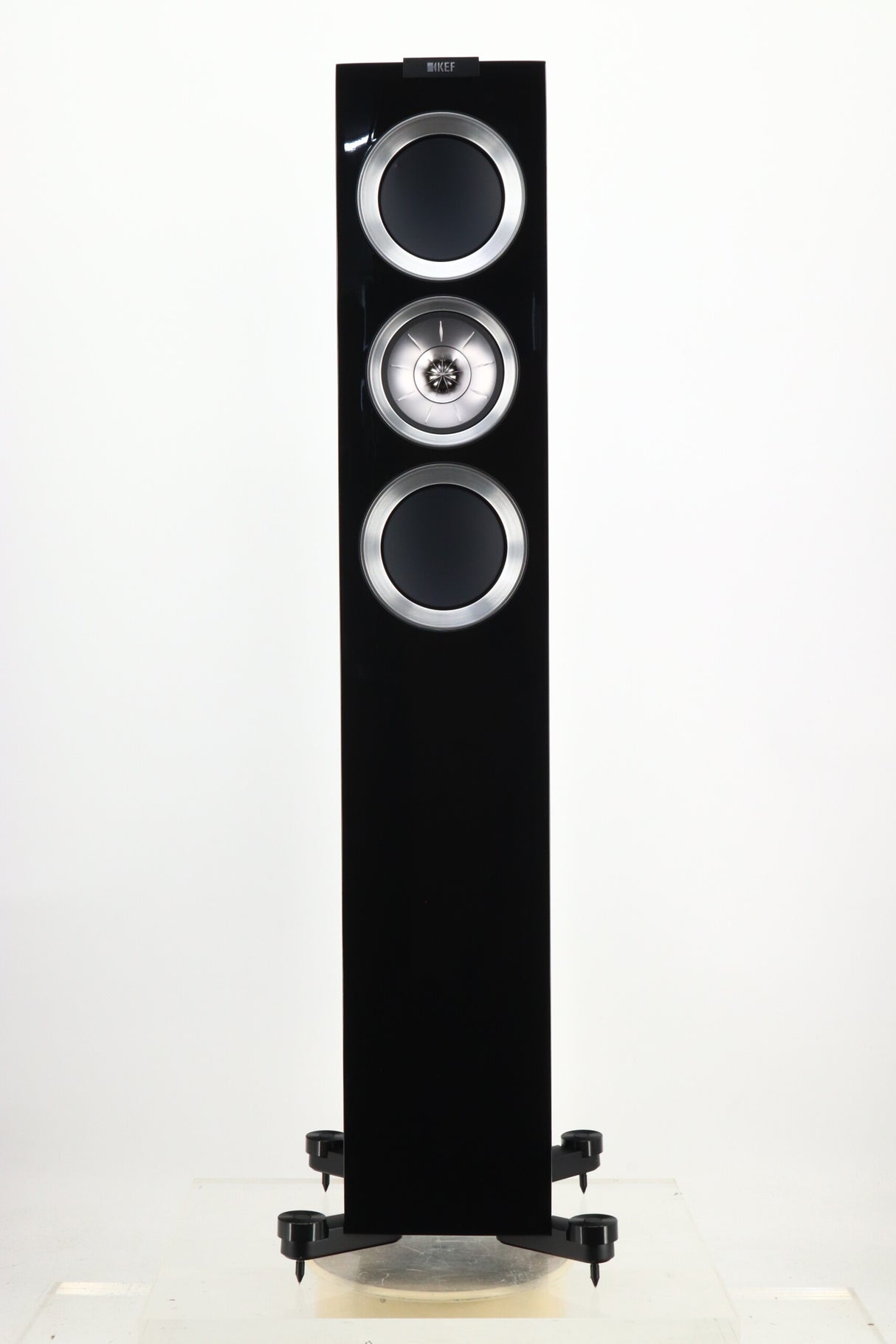 KEF R500 Floorstanding Speakers - Gloss Black