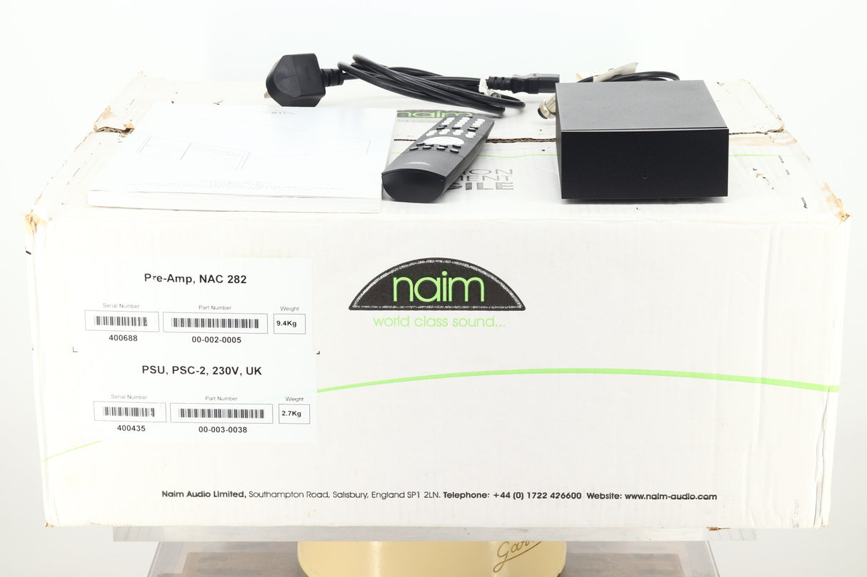 Naim NAC 282 Pre Amplifier / NAPSC Power Supply (2016)