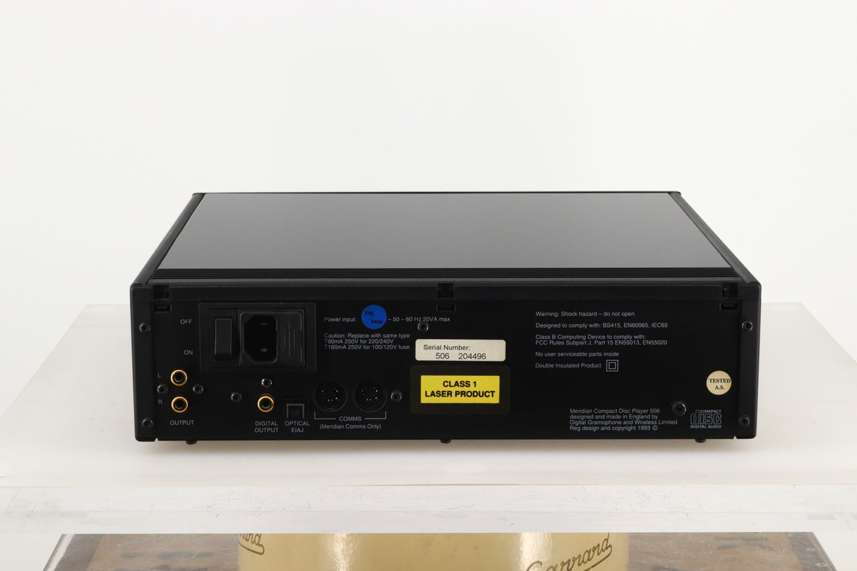 Meridian 506 CD Player