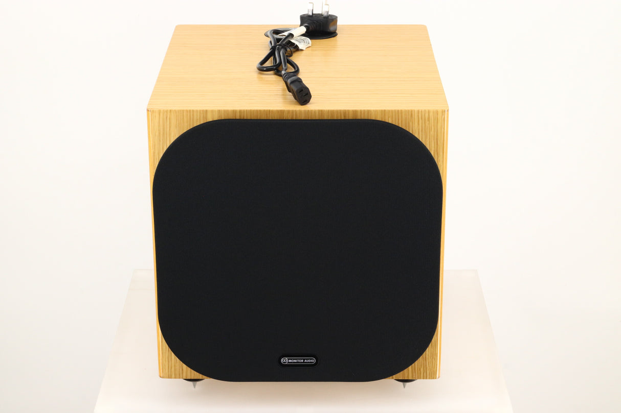 Monitor Audio Silver W-12 Subwoofer - Oak
