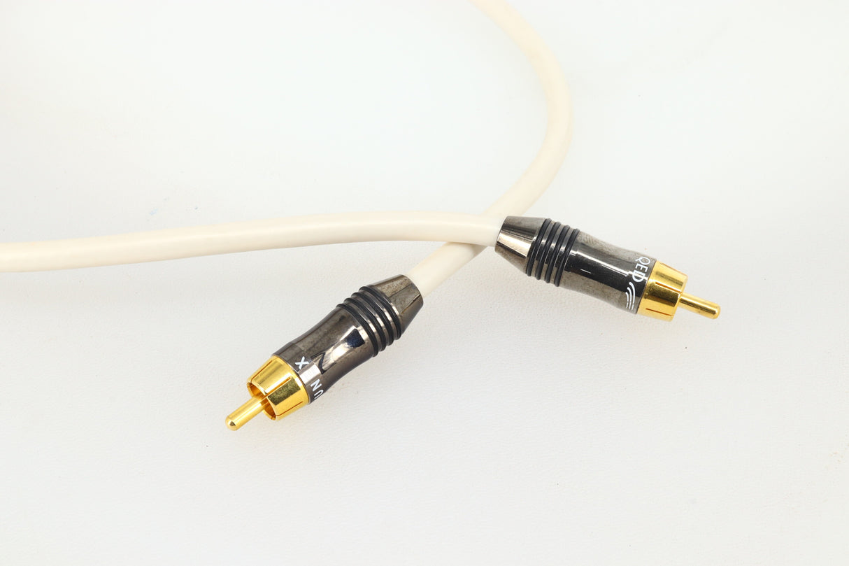 QED Qunex 2 Interconnect Cables RCA-RCA 0.6m Pair