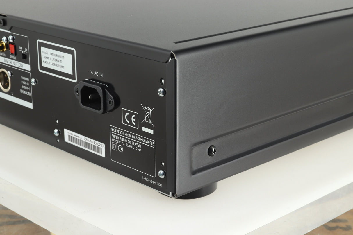Sony SCD-XA5400ES SACD Player - Black