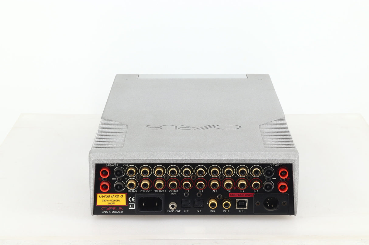 Cyrus 8 XPD Qx Integrated Amplifier - Quartz Silver
