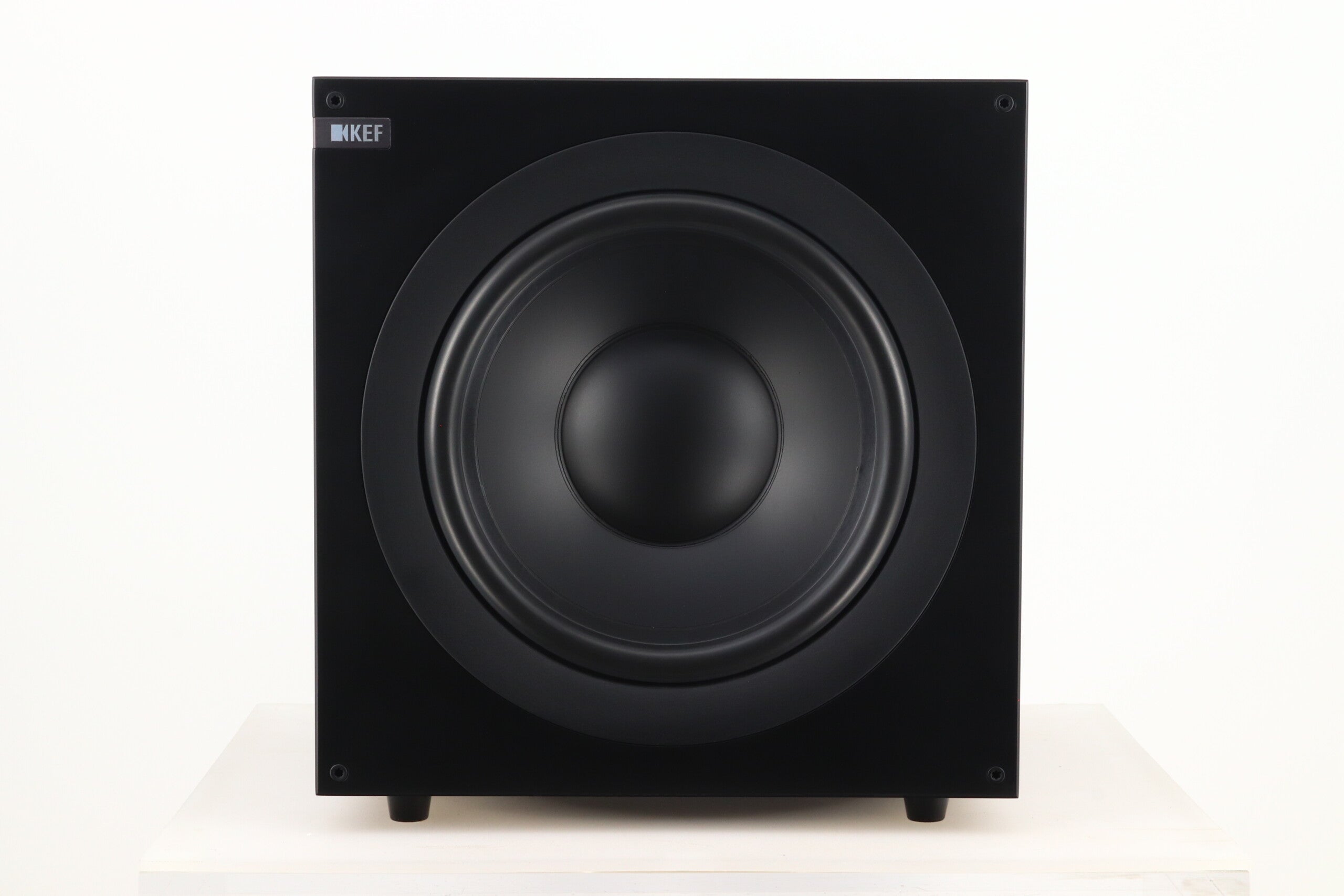 KEF Q400b Subwoofer - Black Oak – 2ndhandhifi.co.uk