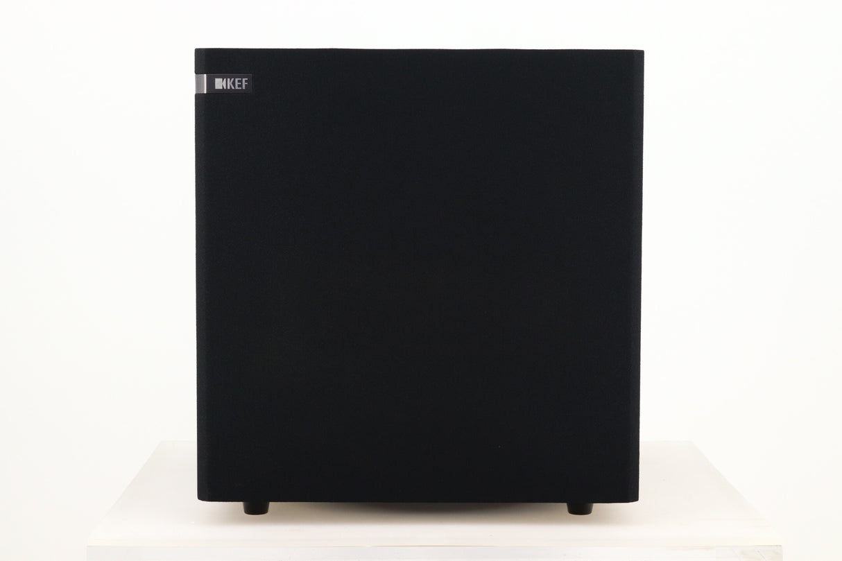 KEF Q400b Subwoofer - Black Oak