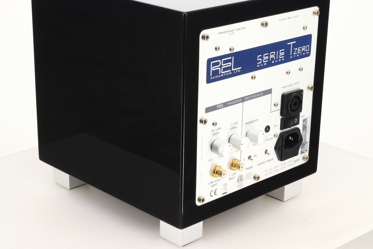 REL Acoustics T-Zero Subwoofer - Piano Black