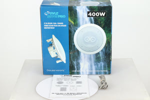 Pyle PWRC82 Dual Channel In-Ceiling/Wall Speaker - White