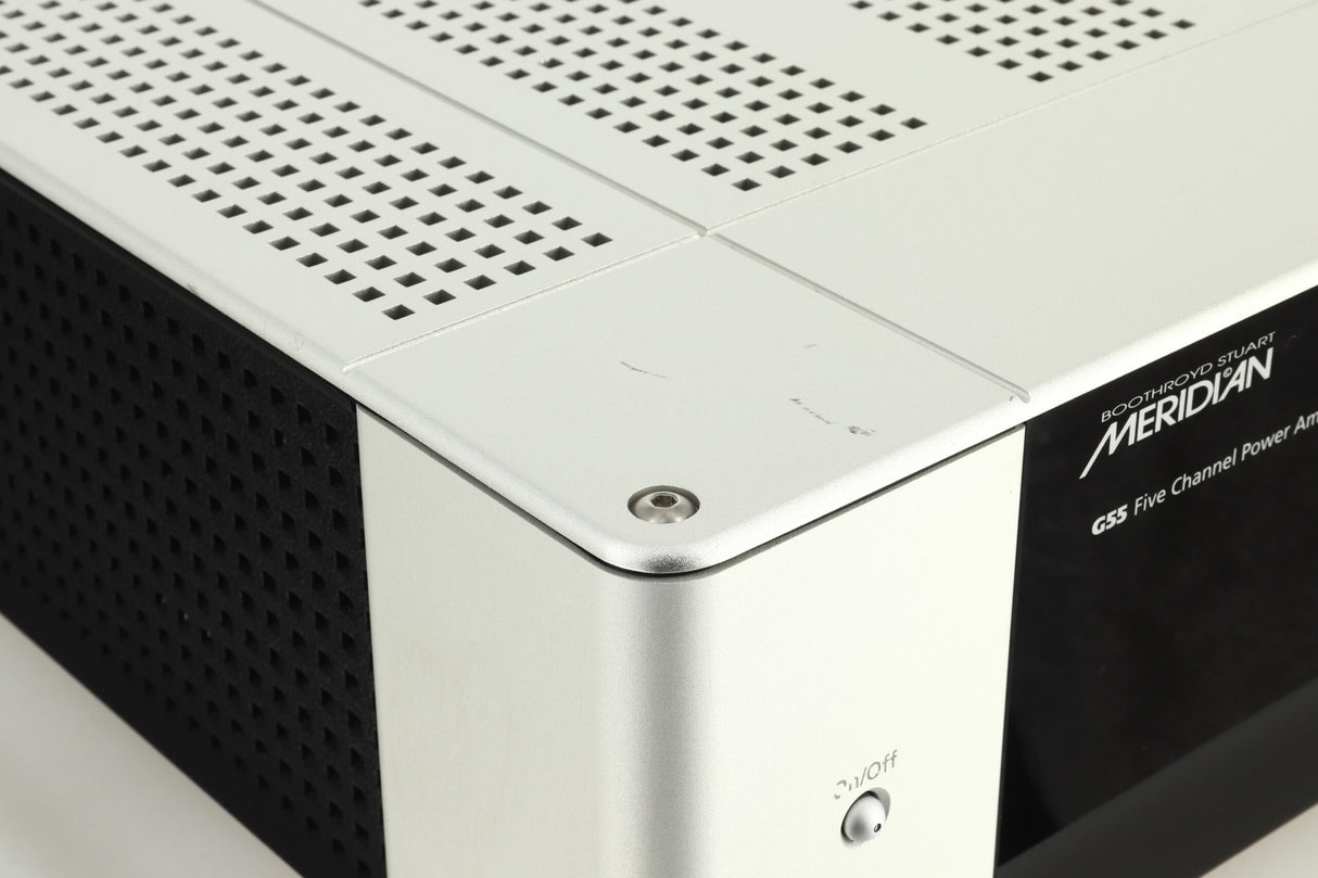 Meridian G55 Power Amplifier - Silver
