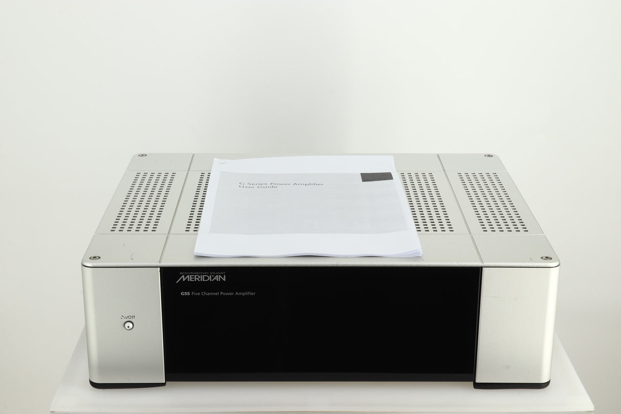 Meridian G55 Power Amplifier - Silver