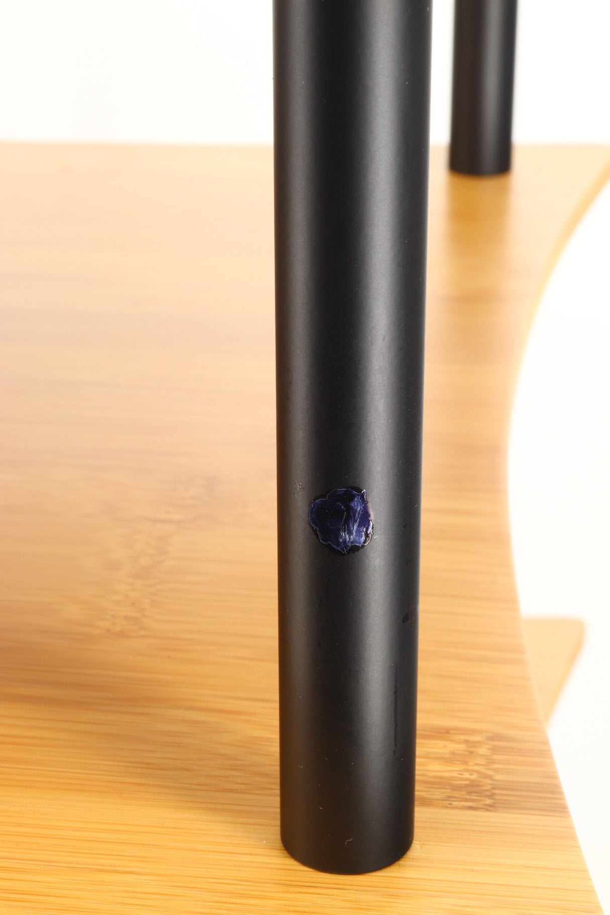 Quadraspire Q4 EVO 5 Shelf Hifi Support - Natural Bamboo / Black Legs