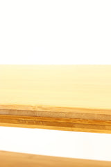 Quadraspire Q4 EVO 5 Shelf Hifi Support - Natural Bamboo / Black Legs