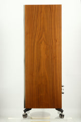 KEF Reference 3 Floorstanding Speakers - Walnut / Gaia II Isolation Feet