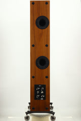 KEF Reference 3 Floorstanding Speakers - Walnut / Gaia II Isolation Feet