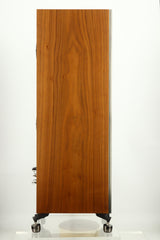 KEF Reference 3 Floorstanding Speakers - Walnut / Gaia II Isolation Feet