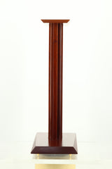 Custom 70cm Speaker Stands - Mahogany