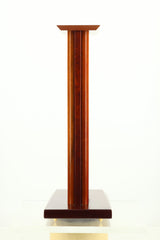 Custom 70cm Speaker Stands - Mahogany