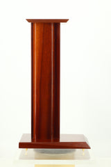 Custom 70cm Speaker Stands - Mahogany