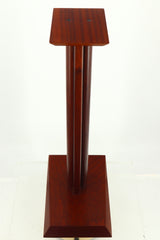 Custom 70cm Speaker Stands - Mahogany