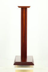 Custom 70cm Speaker Stands - Mahogany