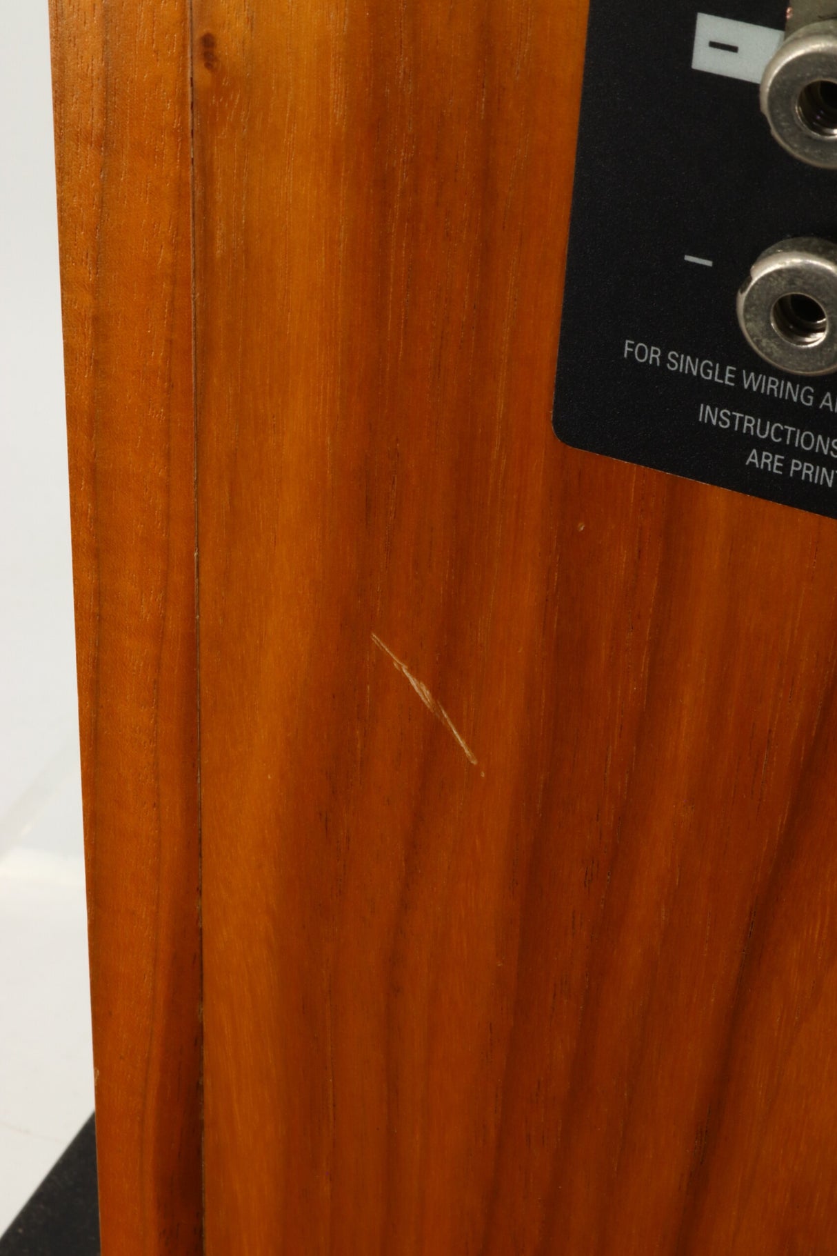 Linn Keilidh Floorstanding Speakers C/W Polymer Stands - Walnut
