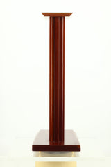 Custom 70cm Speaker Stands - Mahogany