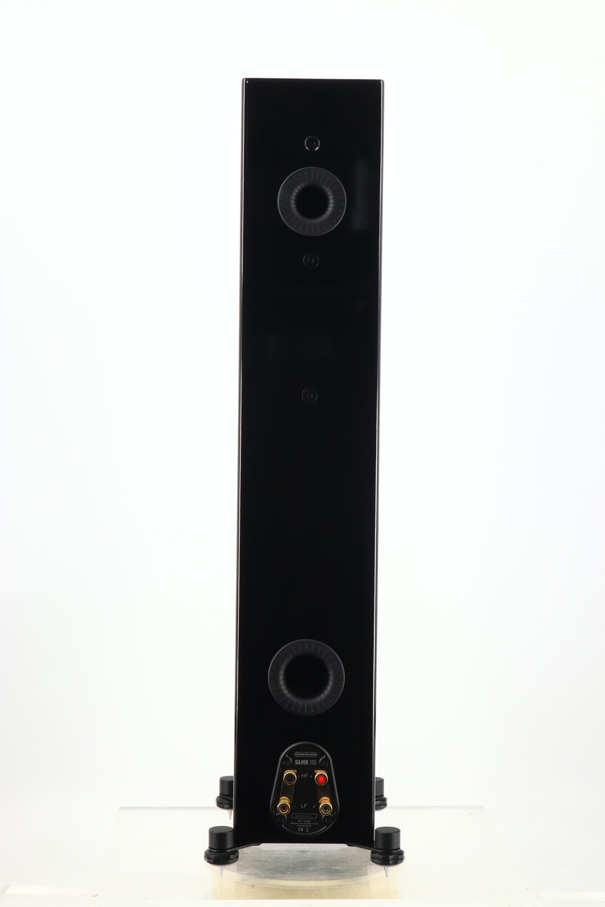 Monitor Audio Silver 200 6G Floorstanding Speakers - Gloss Black