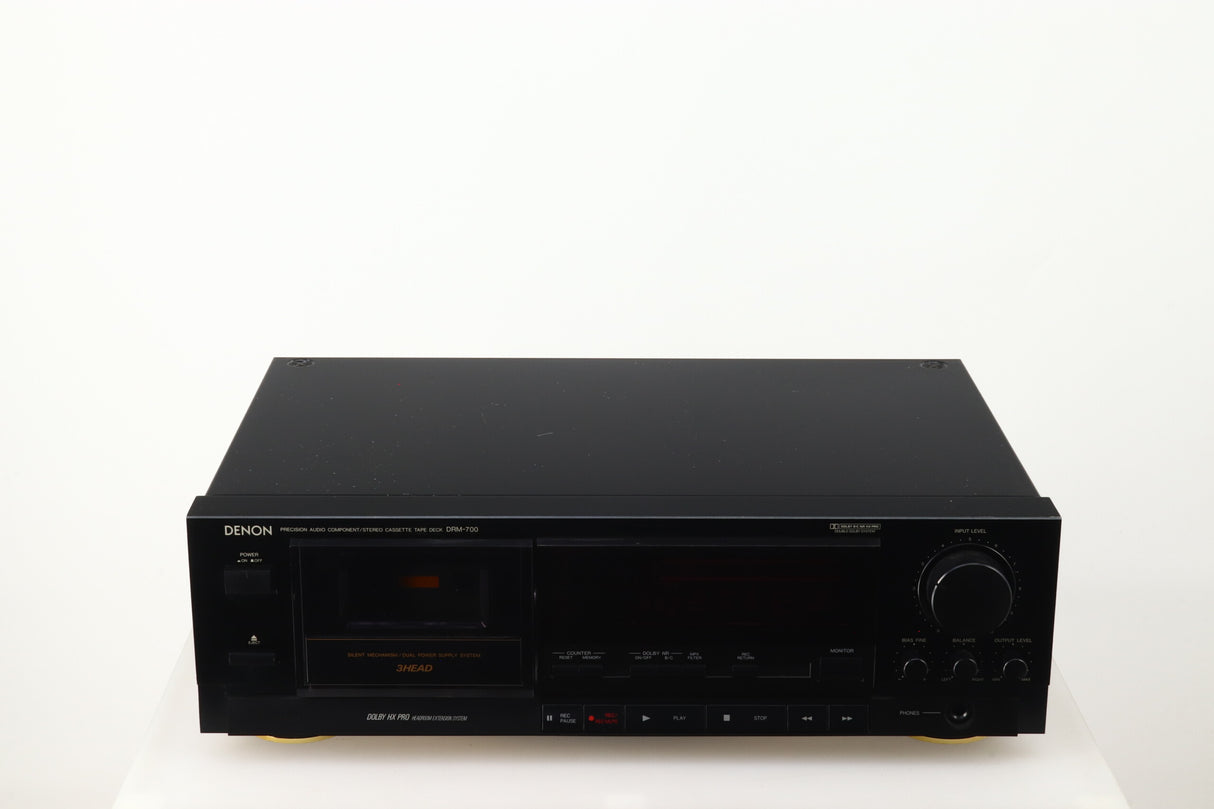 Denon DRM-700 3 Head Cassette Deck