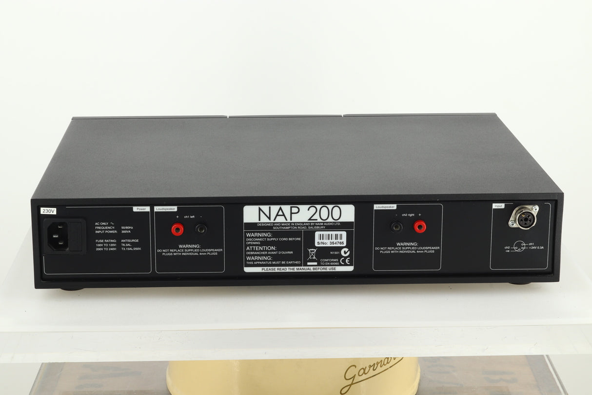 Naim NAP 200 Power Amplifier (2013)